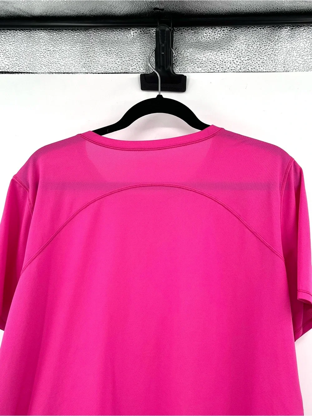 LULULEMON High Neck Running Training T-Shirt Ripened Raspberry Lightweight Top